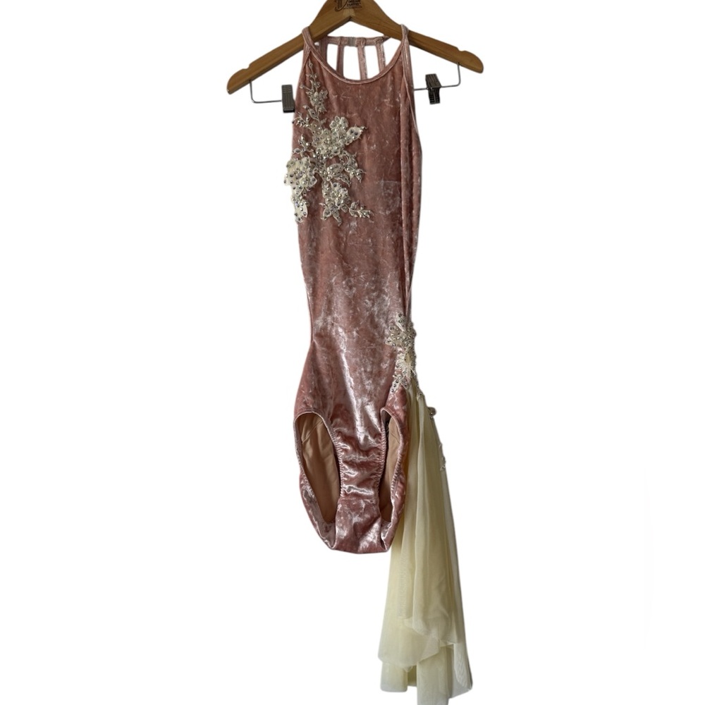 LA Dance Designs Competition Dance Costume Velvet AXS